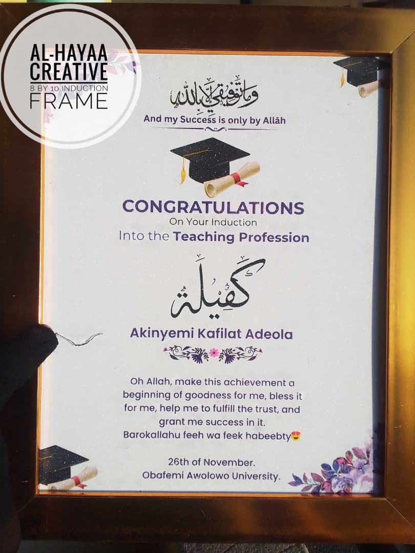 Graduation Frame